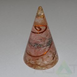 Rose Quartz Orgone Cone