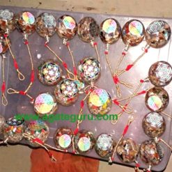 Chakra Flower Of Life Orgone Ball Pendulum