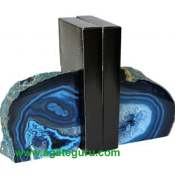 wholesale many colors of natural stone agate bookends : Wholesale Natural Agate Bookends