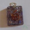 AMETHYST SQUARE ORGONE PENDANT