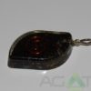 Black Tourmaline Orgone Eye Pendent