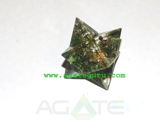 Blood Stone Orgone Merkaba star