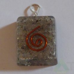 Blue Aventurine Orgone Square Pendent