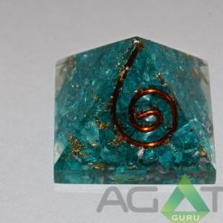 Blue Color Dyed Orgone Pyra