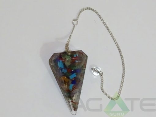 CHAKRA 6 FACET ORGONE PENDULUM