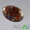 Chakra Oval Orgone Pendant