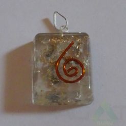 Crystal Orgone Square Pendent