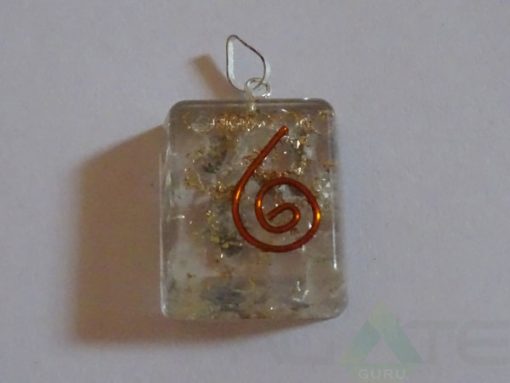 Crystal Orgone Square Pendent