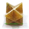 Golden Quartz Merkaba Star