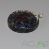 Lapis Lazuli Orgone Disc Pendent