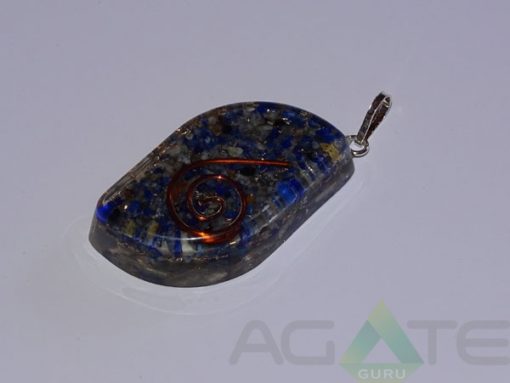 Lapis Lazuli Orgone Eye Pendent