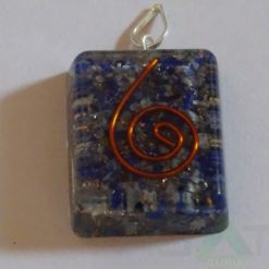 Lapis Lazuli Orgone Square Pendent