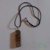 Mix Chakra Orgone Pipe Pendent With Cord