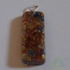 Mix Chakra Stone Orgone Long Rectangle Pendent