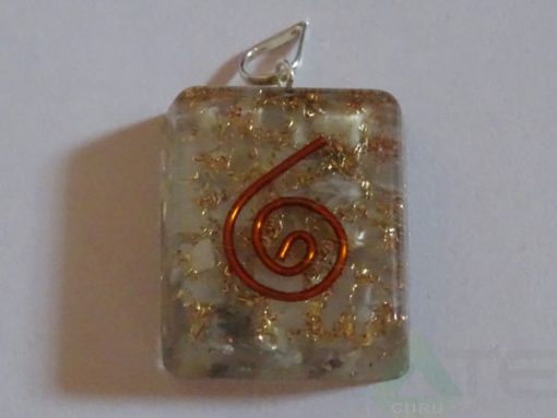 Moon Stone Orgone Square Pendent