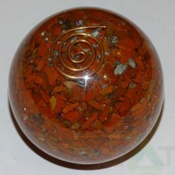 Red Jasper Orgone Ball