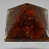 Red Jasper Orgone Pyramid