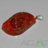 Red Orgone Eye Pendent