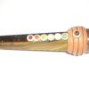 Tibetan Tiger Eye Chakra Obelisk Healing Wand