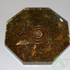 Tiger Eye Orgone Octagon Vastu Plate