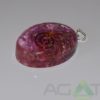 Violet Orgone Oval Pendent