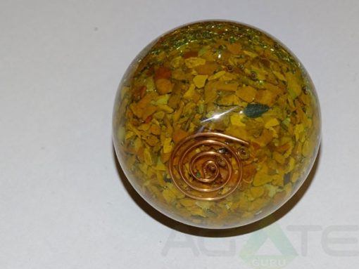 Yellow Aventurine Orgone Ball
