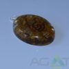 Yellow Jasper Orgone Oval Pendent