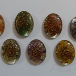 7 Chakra Orgone Energy Oval Shape