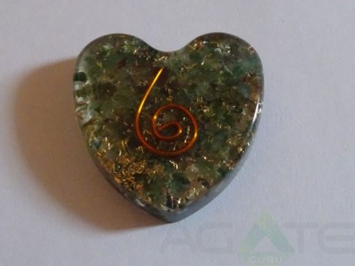 Blood Stone Heart Pendent