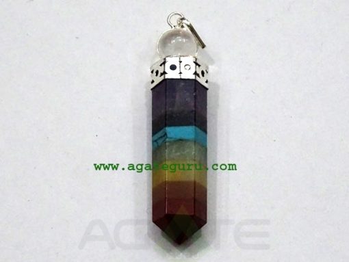 Chakra Bonded With Crystal Ball Pendant