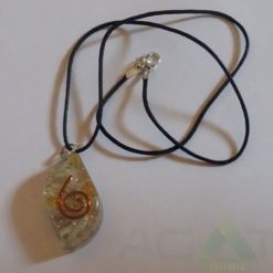 Crystal Orgone Orgone Eye Pendent With Cord
