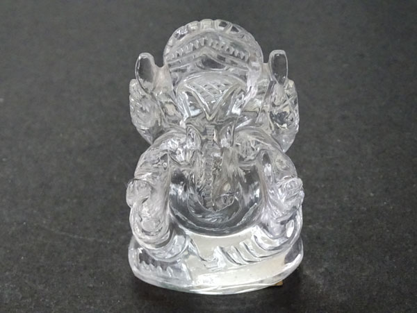 Crystal Quartz Ganesha
