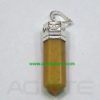 Golden Quartz Pencil Pendants