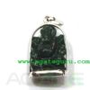 Green Aventurine Ganesha Metal Pendent