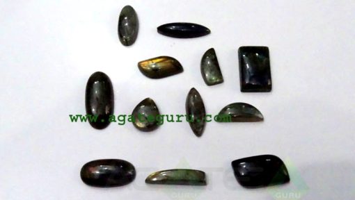 Labradorite cabochon mix shape & size