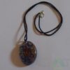 Lapis Lazuli Orgone Ovel Pendent With Cord