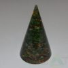 Malachite Orgone Cone