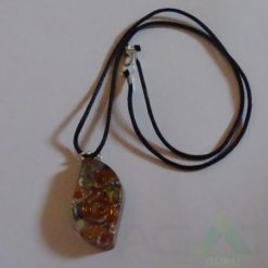 Mix Chakra Orgone Eye Pendent With Cord
