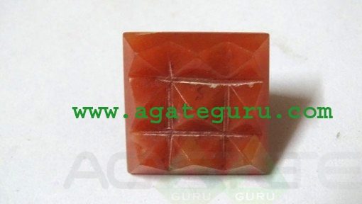 Red Carnelian Vastu Pyramid