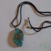 Sapphire Orgone Eye Pendent With Cord