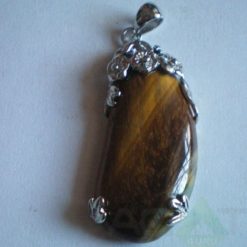 Tiger Eye Agate Pendent
