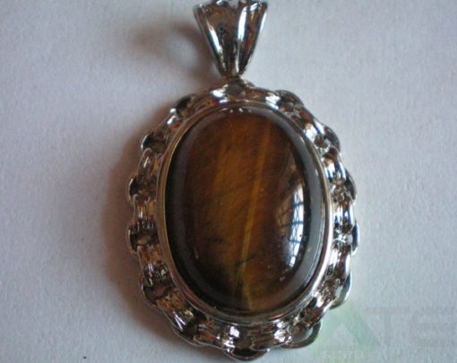 Tiger Eye Ovel Pendent