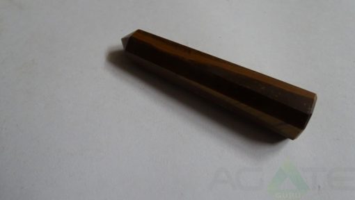 Tiger eye Facetted Pencil Point