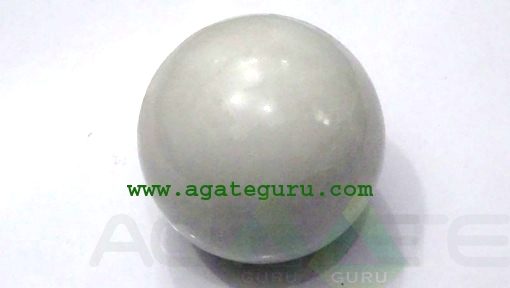 White Agate Spheres Wholesaler Manufacturer