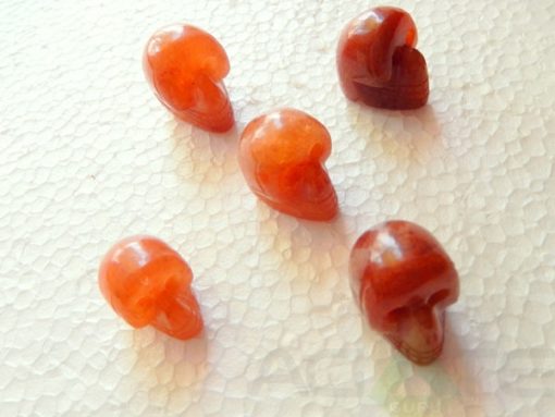 Carnelian Skulls