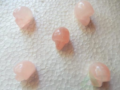 Rose Quartz Skulls