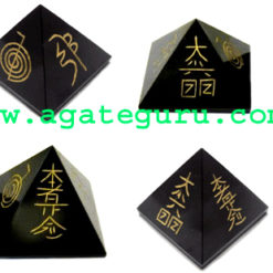 Engraved Reiki Pyramids