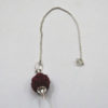 Silver Plated Rudraksha Pendulum