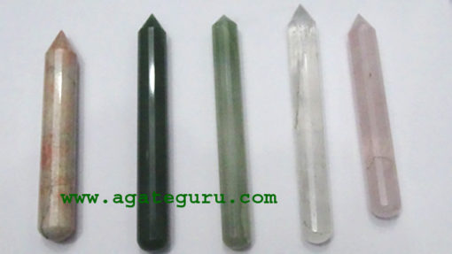 Mix Gemstone Massage wand.