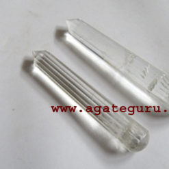 crystal quartz 16 facet massage wand